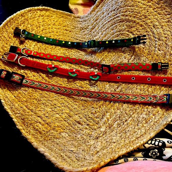 Four New Small Pet Collars for the Winter Holidays - Picture 2 of 2